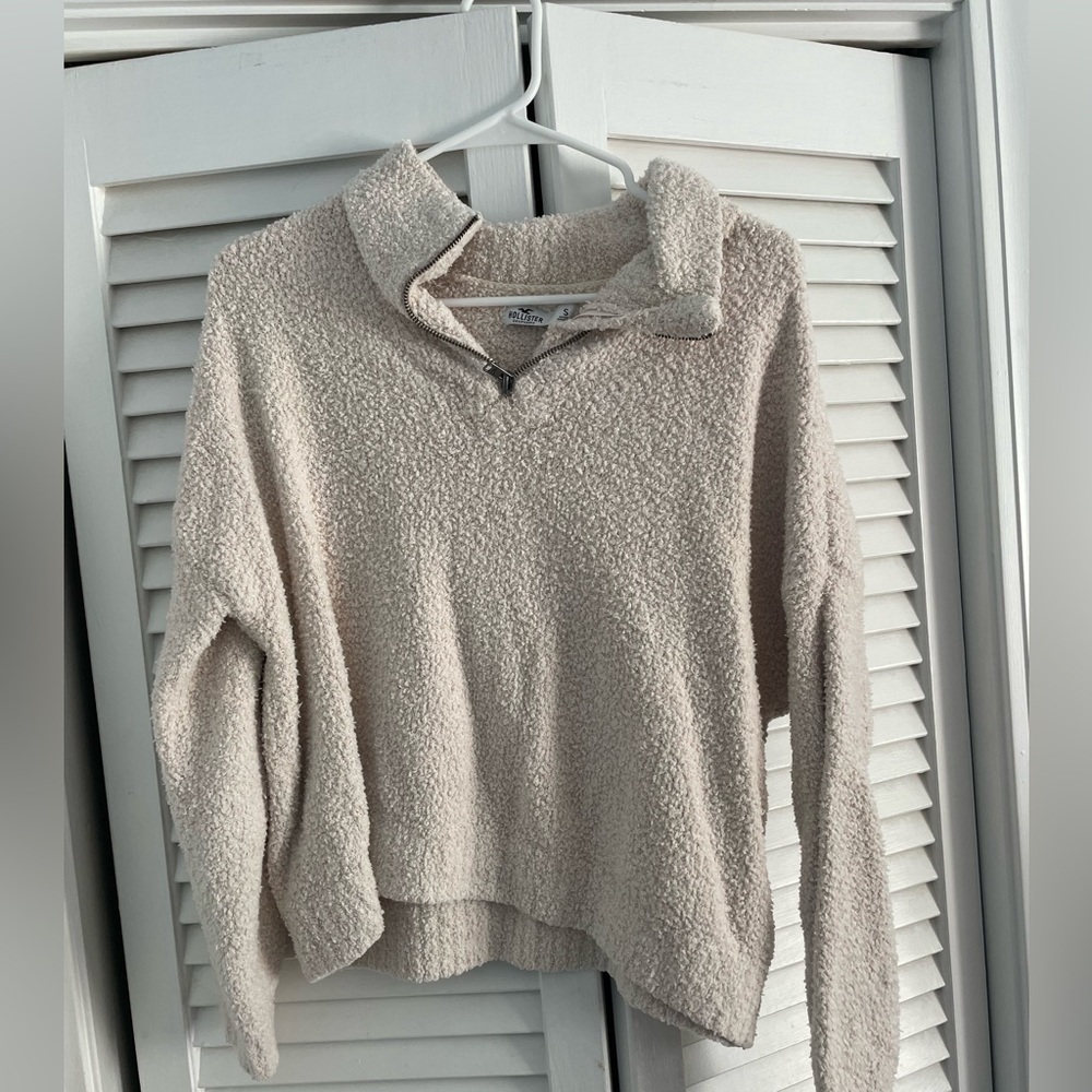 Hollister Fleece Quarter Zip